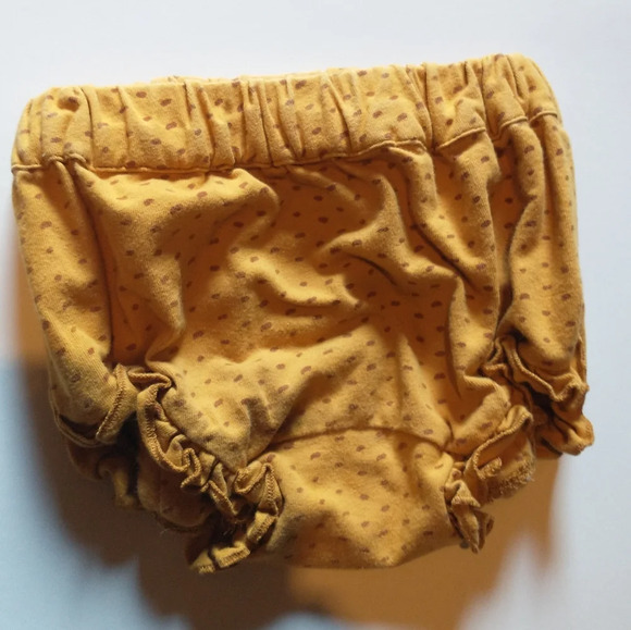 April Cornell Marigold Yellow Bloomers 0-6m - Picture 1 of 5